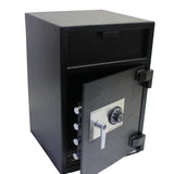 SafeandVaultStore HPD3020E Front Load Depository Safe with Digital Lock - Door Partially Open