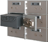 SafeandVaultStore AA-51010 Safe Deposit Boxes (3 - 5" x 10" - 3 - 10" x 10" Openings)