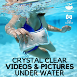 AquaVault Waterproof Floating Phone Case - Underwater
