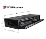 Hornady 98190 Rapid RFID Safe AR Gun Locker Dimensions