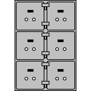 SafeandVaultStore ST-6 Modular Safe Deposit Boxes